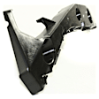 2004-2009 Toyota Prius - 3-Piece Kit Front, Driver and Passenger Side, Lower Bumper Grille, Textured Black, Includes (2) Bumper Bracket and (1) Bumper Grille