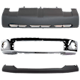 3-Piece Kit, Front Bumper, Chrome, Includes (1) Bumper, (1) Bumper Cover, and (1) Valance