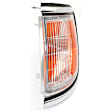 1996 Toyota Tacoma - 4-Piece Kit Driver and Passenger Side Halogen Headlight, With bulb(s), OE Replacement, RWD,  Includes (2) Corner Light and (2) Headlight