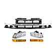 2000 Chevrolet Blazer - 5-Piece Kit Grille, Paintable,  Includes (1) Grille, (2) Headlight, and (2) Turn Signal Light