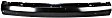 2000 Jeep Cherokee - 5-Piece Kit Front Bumper, Canada or USA Built Vehicle, Painted Black, Includes (1) Bumper, (2) Bumper Bracket, and (2) Bumper End