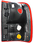 4-Piece Kit Driver and Passenger Side Halogen Tail Light, Without bulb(s), Includes (2) Corner Light and (2) Tail Light