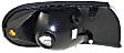 4-Piece Kit Driver and Passenger Side Halogen Headlight, With bulb(s), OE Replacement, Includes (2) Headlight and (2) Corner Light
