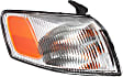 1998 Toyota Camry - 4-Piece Kit Driver and Passenger Side Halogen Headlight, With bulb(s), OE Replacement,  Includes (2) Corner Light and (2) Headlight