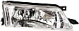 4-Piece Kit Driver and Passenger Side Halogen Headlight, With bulb(s), OE Replacement, Includes (2) Headlight and (2) Corner Light