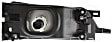 4-Piece Kit Driver and Passenger Side Halogen Headlight, With bulb(s), OE Replacement, Includes (2) Headlight and (2) Corner Light