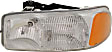 6-Piece Kit Driver and Passenger Side Halogen Headlight, With bulb(s), OE Replacement, Includes (2) Headlight Bracket, (2) Headlight and (2) Parking Light