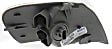 2000 Toyota Corolla - 4-Piece Kit Driver and Passenger Side Halogen Headlight, With bulb(s), OE Replacement,  Includes (2) Corner Light and (2) Headlight