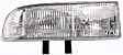 2004 Chevrolet S10 - 4-Piece Kit Driver and Passenger Side Halogen Headlight, With bulb(s), OE Replacement,  Includes (2) Headlight and (2) Turn Signal Light