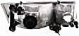 2000 Mercury Grand Marquis - 4-Piece Kit Driver and Passenger Side Halogen Headlight, With bulb(s), OE Replacement,  Includes (2) Corner Light and (2) Headlight