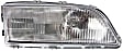 1998-2000 Volvo V70 - 4-Piece Kit Driver and Passenger Side Halogen Headlight, With bulb(s), OE Replacement, Includes (2) Headlight and (2) Corner Light