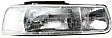 2001 Chevrolet Silverado 1500 HD - 6-Piece Kit Driver and Passenger Side Halogen Headlight, With bulb(s), OE Replacement,  Includes (2) Headlight, (2) Headlight Bracket, and (2) Parking Light