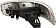 4-Piece Kit Driver and Passenger Side Halogen Headlight, With bulb(s), OE Replacement, Includes (2) Headlight and (2) Parking Light