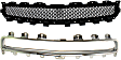 2009 Chevrolet Malibu - 2-Piece Kit Upper Grille, Paintable,  Includes (1) Grille and (1) Grille Trim