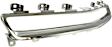 2009 Chevrolet Malibu - 2-Piece Kit Upper Grille, Paintable,  Includes (1) Grille and (1) Grille Trim