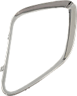 4-Piece Kit, Driver and Passenger Side, Upper, Inner Grille Insert Paintable, Includes (2) Grille Insert and (2) Grille Trim