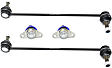 4-Piece Kit Front Suspension Kit, Includes (2) Ball Joint and (2) Sway Bar Link