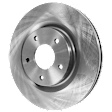 2013 Nissan Juke - 8-Piece Kit Front and Rear Brake Disc and Pad Kit, Plain Surface, 5 Lugs, Ceramic, engdesig: MR16DDT, Turbocharged, GAS, Nissan Engine, 1.6L 4Cyl, Pro-Line Series  Includes (4) Brake Disc and (2) Brake Pad Set