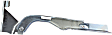 2007 Lincoln Mark LT - 3-Piece Kit Factory Style Hood, Steel, Primed, Crew Cab Pickup,  Includes (1) Hood and (2) Hood Hinge