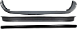 1998 Dodge Ram 2500 Base - 3-Piece Kit Front, Upper and Lower Upper - Textured, Lower - Unprimed Bumper Cover, For Models Without Sport Package,  Includes (2) Bumper Cover and (1) Valance