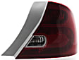 2-Piece Kit, Rear Primed Bumper Cover, Includes (1) Bumper Cover and (1) Tail Light