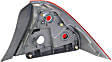 6-Piece Kit Spoiler, 6-Piece Kit, Includes (1) Bumper Absorber, (1) Bumper Cover, (1) Bumper Reinforcement, (1) Spoiler and (2) Tail Light