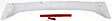 6-Piece Kit Spoiler, 6-Piece Kit, Includes (1) Bumper Absorber, (1) Bumper Cover, (1) Bumper Reinforcement, (1) Spoiler and (2) Tail Light