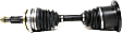 1992 GMC K2500 - 8-Piece Kit Front, Driver and Passenger Side Axle Assembly,  13 in. Rear Drum, For Models With 13 x 2 1/2 in. Brakes, For Models With 7,200 lb Gross Vehicle Weight, New, 4WD, 5.7L 8Cyl