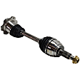 2016 GMC Sierra 1500 - 7-Piece Kit Front, Driver and Passenger Side Axle Assembly, New, 4WD, 6.2L 8Cyl  Includes (2) Axle Assembly, (2) Brake Disc, (1) Brake Pad Set, and (2) Control Arm