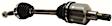 7-Piece Kit Front, Driver and Passenger Side Axle Assembly - New 7-Piece Kit, Includes (2) Brake Disc, (1) Brake Pad Set, (2) Axle Assembly and (2) Control Arm