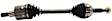 7-Piece Kit Front, Driver and Passenger Side Axle Assembly - New 7-Piece Kit, Includes (2) Brake Disc, (1) Brake Pad Set, (2) Axle Assembly and (2) Control Arm