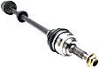 7-Piece Kit Front, Driver and Passenger Side Axle Assembly - New 7-Piece Kit, 1.8L, 4Cyl, Includes (1) Brake Pad Set, (2) Brake Disc, (2) Control Arm and (2) Axle Assembly
