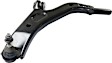 8-Piece Kit Front Axle Assembly with Brake Discs, Brake Pad Set, and Control Arms, FWD