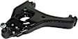 10-Piece Kit Front, Driver and Passenger Side, Upper and Lower Control Arm, RWD, R Series, Includes (2) Axle Assembly, (2) Brake Disc, (1) Brake Pad Set, and (4) Control Arm