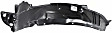 2001 Honda Civic - 9-Piece Kit Driver and Passenger Side Halogen Headlight, Without bulb(s), OE Replacement, Coupe,  Includes (2) Bumper Bracket, (1) Bumper Cover, (2) Fender, (2) Fender Liner, and (2) Headlight