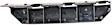 2003 Honda Civic - 6-Piece Kit Driver Side Halogen Headlight, Without bulb(s), OE Replacement, Coupe,  Includes (2) Bumper Bracket, (1) Bumper Cover, (1) Fender, (1) Fender Liner, and (1) Headlight