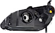 3-Piece Kit Driver and Passenger Side Halogen Headlight, Without bulb(s), Coupe, OE Replacement, Includes (1) Bumper Cover and (2) Headlight