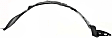 7-Piece Kit, Front Primed Bumper Cover, Includes (2) Bumper Bracket, (1) Bumper Cover, (2) Fender, and (2) Fender Liner