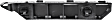 2002 Honda Civic - 7-Piece Kit Front Primed Bumper Cover, Sedan,  Includes (1) Bumper Absorber, (2) Bumper Bracket, (1) Bumper Cover, (1) Bumper Reinforcement, and (2) Bumper Trim