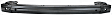 2002 Honda Civic - 7-Piece Kit Front Primed Bumper Cover, Sedan,  Includes (1) Bumper Absorber, (2) Bumper Bracket, (1) Bumper Cover, (1) Bumper Reinforcement, and (2) Bumper Trim