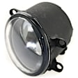 6-Piece Kit Front, Driver and Passenger Side Halogen Fog Light, With bulb(s), Includes (2) Fog Light, (1) Bumper Grille, (1) Grille Assembly and (2) Fog Light Trim
