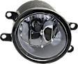 6-Piece Kit Front, Driver and Passenger Side Halogen Fog Light, With bulb(s), Includes (2) Fog Light, (1) Grille Assembly, (2) Fog Light Trim and (1) Bumper Grille