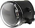 6-Piece Kit Front, Driver and Passenger Side Halogen Fog Light, With bulb(s), Includes (2) Fog Light, (1) Grille Assembly, (2) Fog Light Trim and (1) Bumper Grille