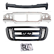 2008 Ford Ranger - 4-Piece Kit Header Panel,  Includes (1) Bumper Cover, (1) Grille Assembly, (1) Header Panel and (1) Headlight