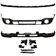 3-Piece Kit, Front Bumper, Old Body Style, Painted Black, Includes (1) Bumper, (1) Bumper Cover and (1) Valance