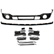 3-Piece Kit Front, Driver and Passenger Side Bumper Bracket, Includes (1) Bumper Bracket, (1) Valance and (1) Bumper Cover