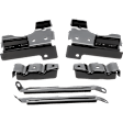 3-Piece Kit Front, Driver and Passenger Side Bumper Bracket, Includes (1) Bumper Bracket, (1) Valance and (1) Bumper Cover