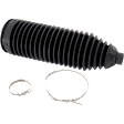 14-Piece Kit Front, Driver and Passenger Side Axle Assembly, includes (2) Axle Assembly, (2) Ball Joint, (2) Control Arm, (2) Steering Rack Boot, (2) Sway Bar Link, and (4) Tie Rod End