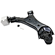 6-Piece Kit Front, Driver and Passenger Side, Lower Control Arm, includes (2) Control Arm and (2) Tie Rod End