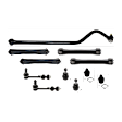 11-Piece Kit Track Bar - Direct Fit, 11-Piece Kit, Includes (1) Track Bar, (4) Control Arm, (4) Ball Joint and (2) Sway Bar Link